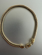 18ct (750 Italy) Gold Bracelet 7.5inch Length