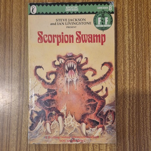Fighting fantasy scorpion - 8:,