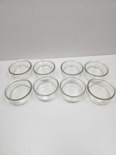 Glass ramekins set 8cm x - glass,
