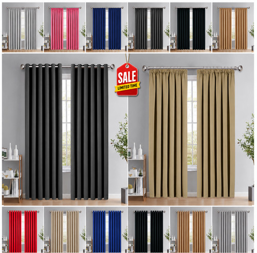 Thermal blackout curtains - thermal,