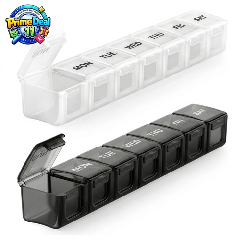Large day pill case - large,