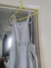 Faded Denim Dungaree Size 12