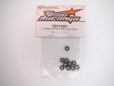 Team Durango X-Ring For Gear Diff 8.8mm Dia (10), TD711001 New, DEX210, DEX410