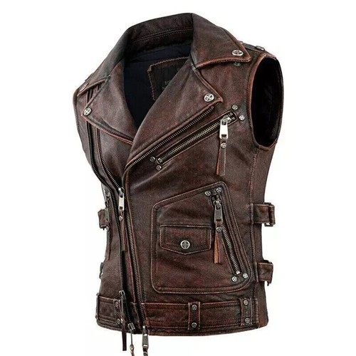 Men biker vintage - men's,