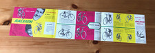 Original Raleigh Fold Out Brochure, VGC