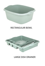 SAGE GREEN 2 PIECE KITCHEN SET