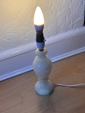 Alabaster Marble Lamp 1980s