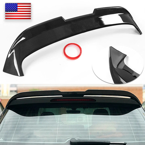 Carbon fiber rear roof - rear,