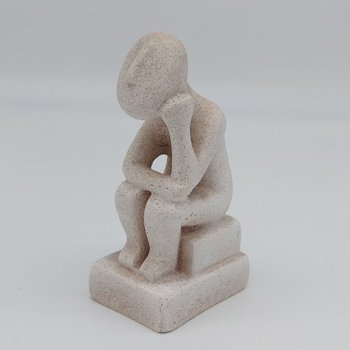 Thinker cycladic greek art - thinker,