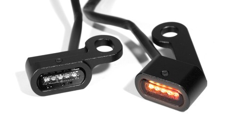 Mini led turn signal black - led,