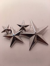 Jimmy Choo designer  Crystal Four Stars Bar  Brooch