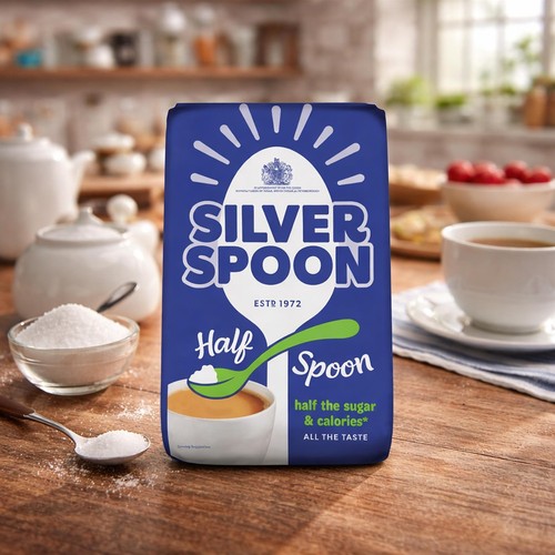 Silver spoon half - silver,