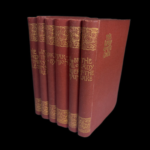 Scott poetical works - x, ~