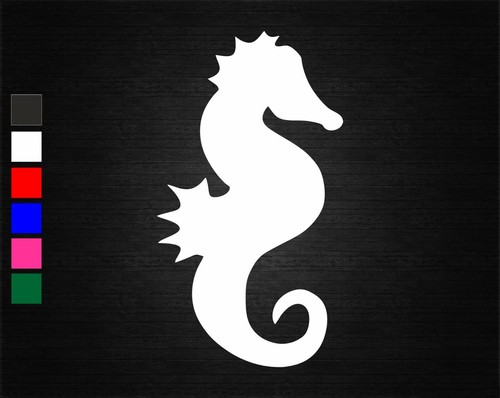 Seahorse vinyl decal - vinyl, sticker
