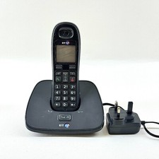 BT1000 BLACK CORDLESS HOME PHONE BASE UNIT & CHARGER DIGITAL LANDLINE BT