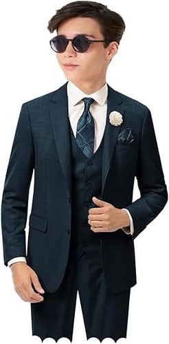 Boys linen suit piece - suit,