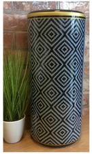 Black and Grey Geometric