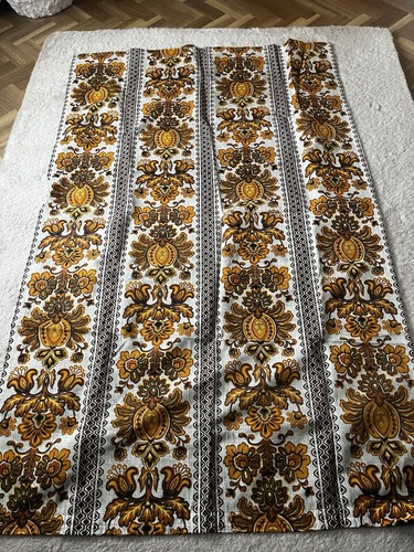 Vintage 1970s pattern fabric - pattern,