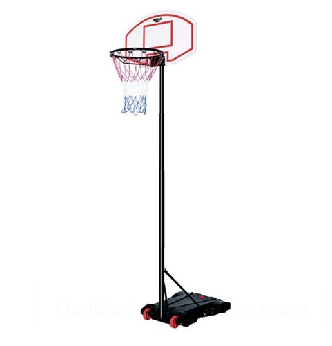 Adjustable basketball hoop - hoop, net