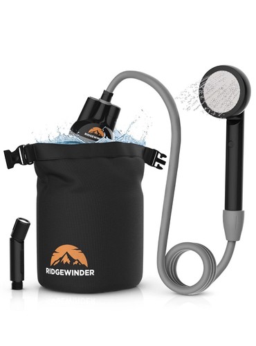 Ridgewinder portable shower - ridgewinder,
