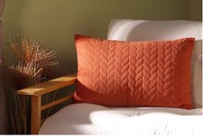 Corduroy Cushion 40x60cm (Terracotta) Futon Company New