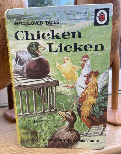 Vintage old ladybird book well - old,