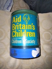 vintage collection charity box the childrens society aid britains children
