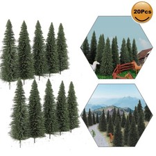 20pcs Model Pine Trees 1:50