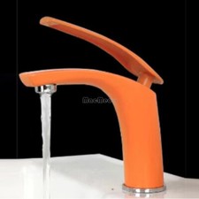 Modern Red Bathroom Sink Mixer