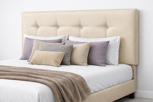 Upholstered butt cube - upholstered, bed