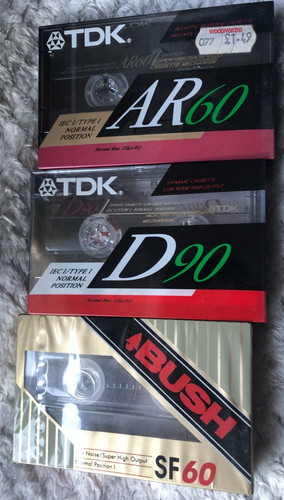 Vintage tdk bush - 3, x