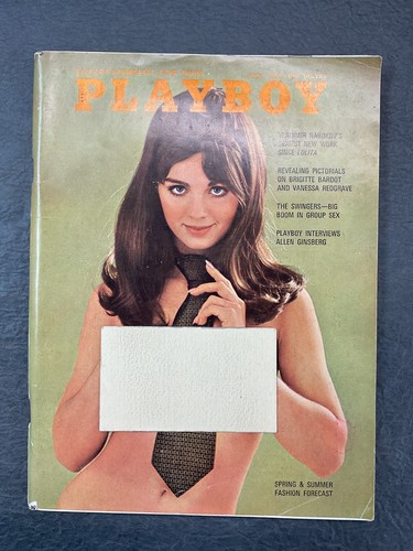 Playboy magazine april - magazine,