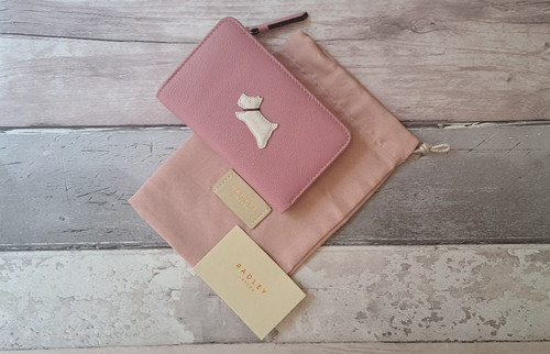 Radley pink leather bifold - radley,