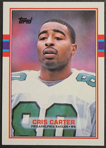 1989 topps 121 cris carter - 1989, #121