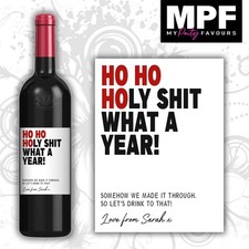 Personalised CHRISTMAS Wine