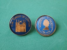 Vintage london souvenir badges - vintage,
