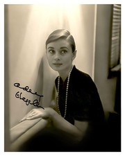 Audrey Hepburn Signed 8x10
