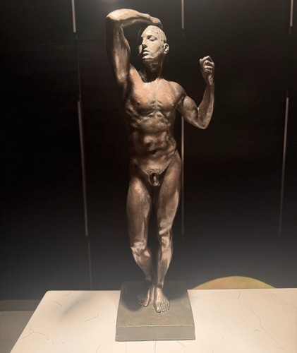 Vintage rodin nude man - vintage,