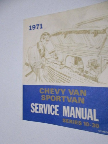 1971 chevrolet van - chevrolet, &