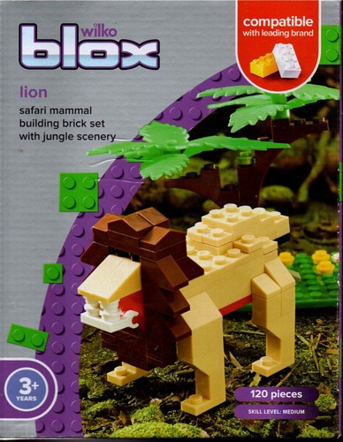 Wilko blox lion 120 pieces - wilko,