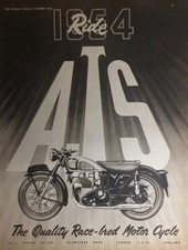 A.J.S MOTORCYCLES RACE-BRED