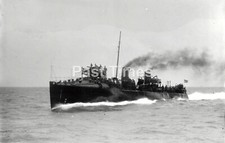 1106. WWI. Royal Navy Destroyer H.M.S. Fame