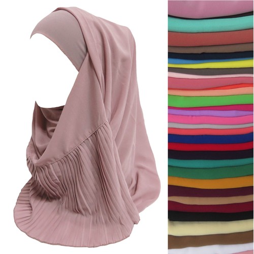 Pleated premium chiffon - pleated, maxi