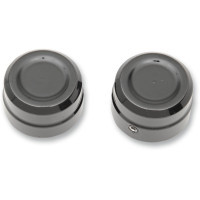 Black Front Axle Caps for