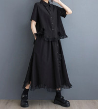 Ladies Black Urban Street Chic