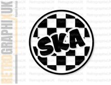 Ska Mod Scooter Roundel Decal Sticker 125mm Mod Reggae Skinhead