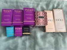 Empty Perfume Bottles Set of 9 Glass Spray Bottles