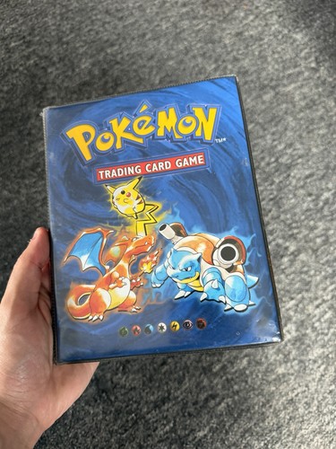 Vintage pokémon binder - pokémon,