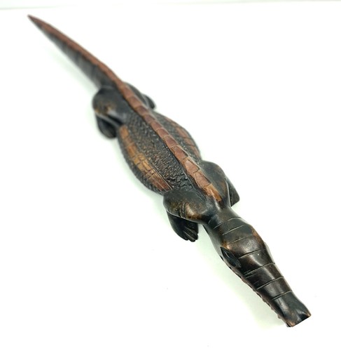 Hand carved vintage wooden - carved,