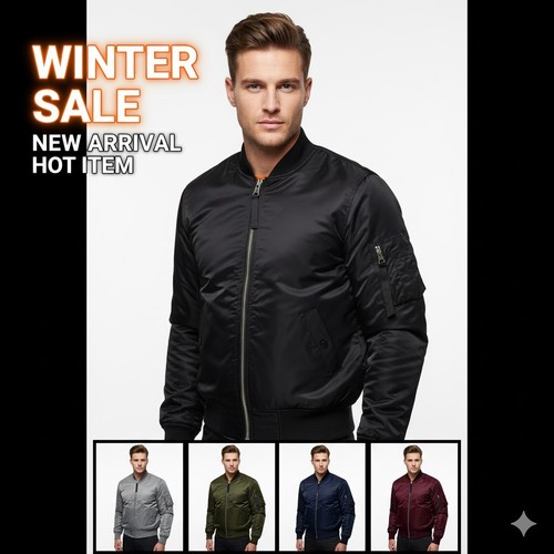 Mens ma1 bomber - mens,